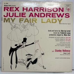 My Fair Lady OBC Vinyl LP 1956 Columbia 6-Eye Tested